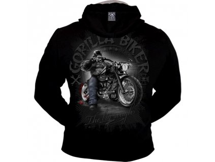 Motorkářská mikina  Gorilla Biker GB43 Boss Ride