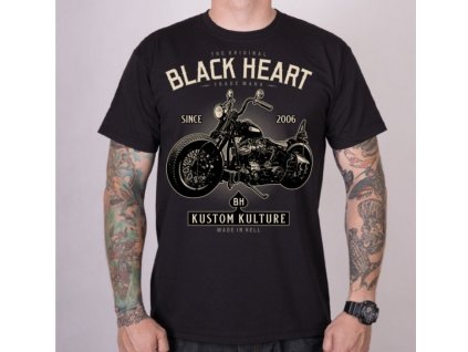 Triko BLACK HEART MOTORCYCLE