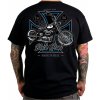 Triko BLACK HEART CHOPPER CROSS