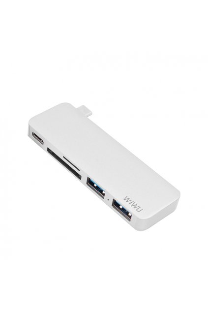WiWU USB-C multi-port hub pro USB/USB-C/SDHC/microSDHC T6 5v1