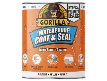 Gorilla Watterproof Coat Seal Pourable White 473ml