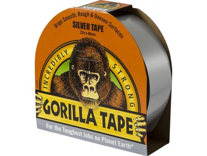 Gorilla Tape 48mm x 32m, lepicí páska stříbrná