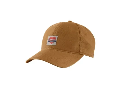 Kšiltovka - 107401 BRN Heart Patch Canvas Cap