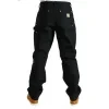 Kalhoty Carhartt - B01BLK Duck Double Front Logger Pant