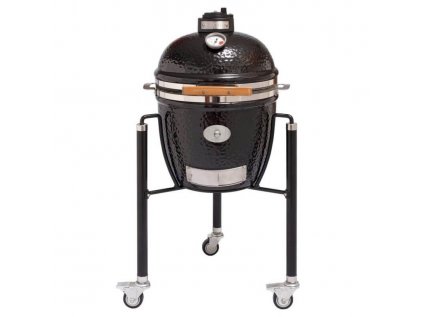 monolith kamado gril junior cierny s vozikom 1 gosmoke