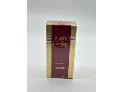 Must II de Cartier Eau Fraîche Vaporisateur 100 ml (vintage)