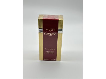 Must II de Cartier Eau de Toilette 100 ml (vintage)