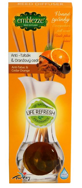 EMB Fresh osvěžovač diffuser anti – tabac & cedar orange 35ML