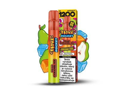 Kurwa ROCKET - PEAR CARAMEL ICE 2%