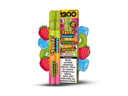 Kurwa ROCKET - RASPBERRY KIWI ICE 2%