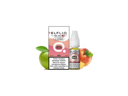 Elf Bar ELFLIQ e-liquid APPLE PEACH 10ml 2%