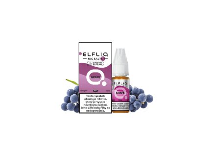 Elf Bar ELFLIQ e-liquid GRAPE 10ml 2%