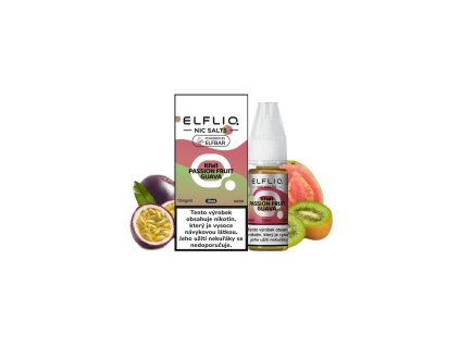 Elf Bar ELFLIQ e-liquid KIWI PASSION GUAVA 10ml 2%