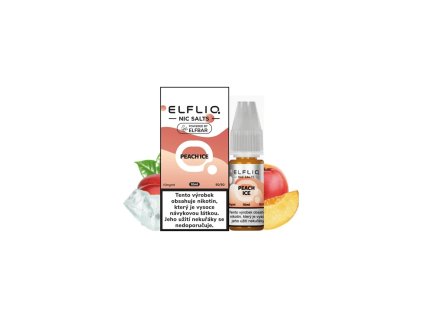 Elf Bar ELFLIQ e-liquid PEACH ICE 10ml 2%