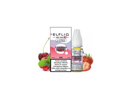 Elf Bar ELFLIQ e-liquid STRAWBERRY RASPBERRY CHERRY ICE 10ml 2%