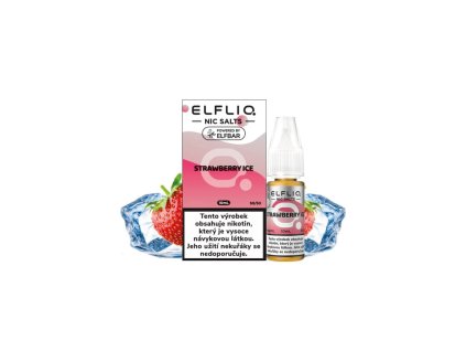 Elf Bar ELFLIQ e-liquid STRAWBERRY ICE 10ml 2%