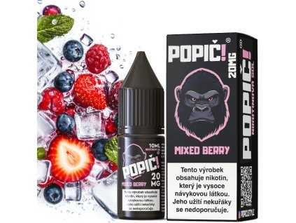 POPIČ e-liquid MIXED BERRIES 10ml 2%