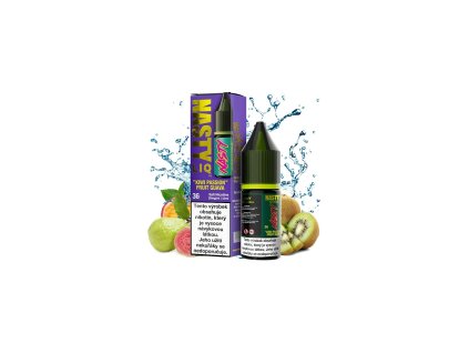 NASTY LIQ e-liquid KIWI PASSION FRUIT GUAVA 10ml 2%