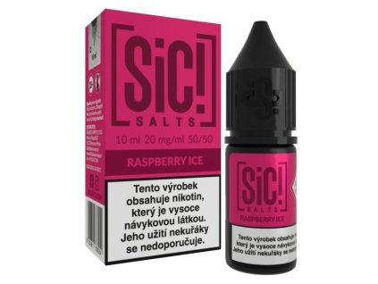 SIC! Salts e-liquid RASPBERRY ICE 10ml