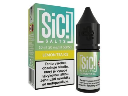 SIC! Salts e-liquid LEMOIN TEA ICE 10ml