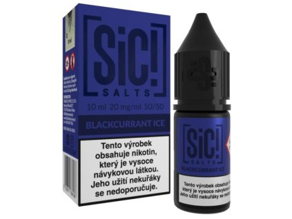 SIC! Salts e-liquid BLACKCURRANT ICE 10ml