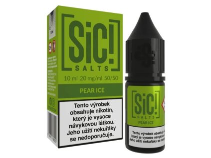 SIC! Salts e-liquid PEAR ICE 10ml