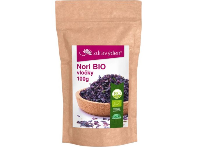 nori vločky BIO 100g aspen