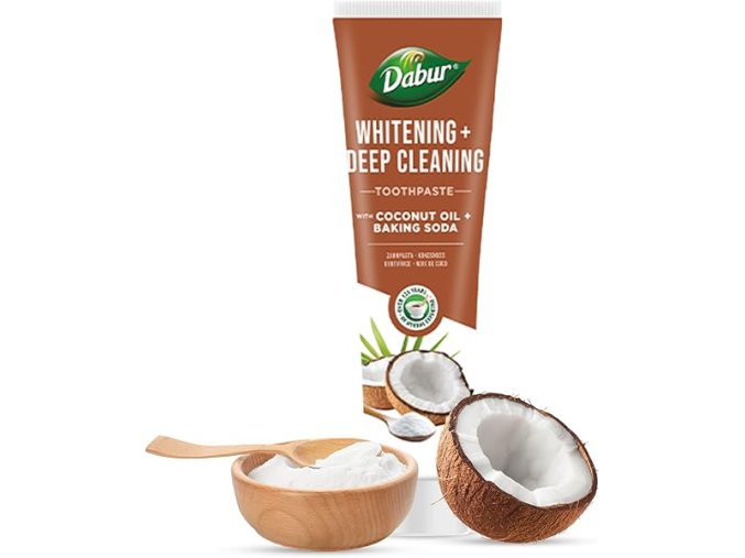 Zubní pasta Dabur BIO kokos+baking soda