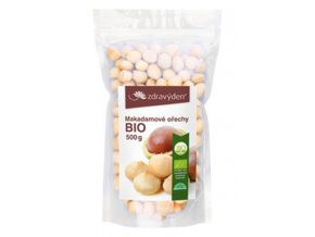 makadamové ořechy bio 500g aspen