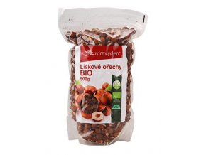 lískové ořechy bio 500g aspen