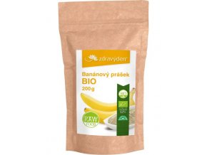 bananový prašek bio 200g aspen