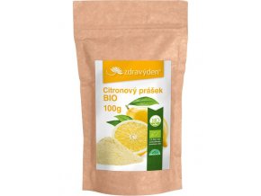 citronovy prasek bio 100g aspen