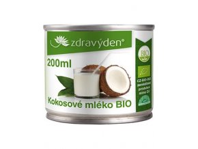 kokosové mléko bio 200 ml aspen