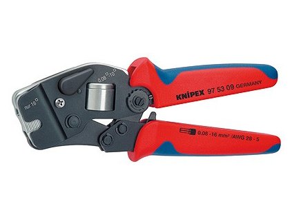 Kliešte lisovacie na káblové konektory-automatické Knipex