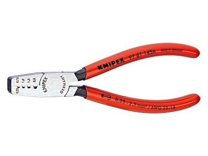 Kliešte lisovacie na koncové dutinky Knipex