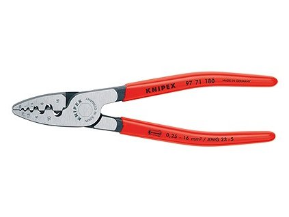 Kliešte lisovacie na koncové dutinky Knipex