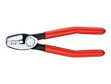 Kliešte lisovacie na koncové dutinky Knipex