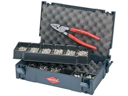 Kliešte lisovacie s káblovými koncovkami Knipex