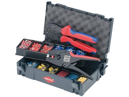 Kliešte lisovacie s káblovými koncovkami Knipex