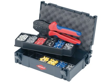 Kliešte lisovacie s káblovými koncovkami Knipex