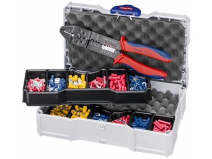 Kliešte lisovacie s káblovými koncovkami Knipex