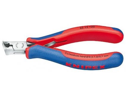 Štikacie kliešte Knipex so šikmými britmy pre elektroniku
