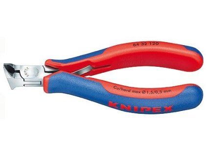 Štikacie kliešte čelné Knipex pre elektroniku