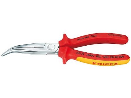 Kliešte pologuľaté s bočným cvikom Knipex VDE 1000V