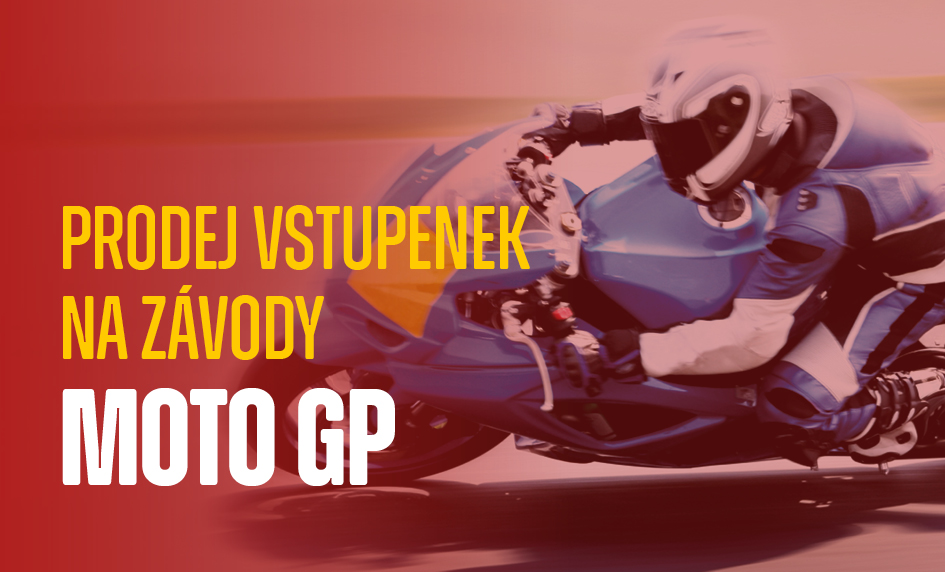Prodej vstupenek na zavody Moto GP