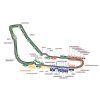 F1 Italie Mapa okruhu 2025