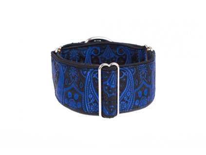 Široký obojek pro psy - Black blue Orion