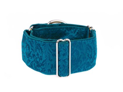 Široký obojek pro psy - Turquoise ornaments
