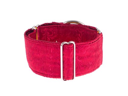 Luxusní obojek pro psy - Dark red ornaments
