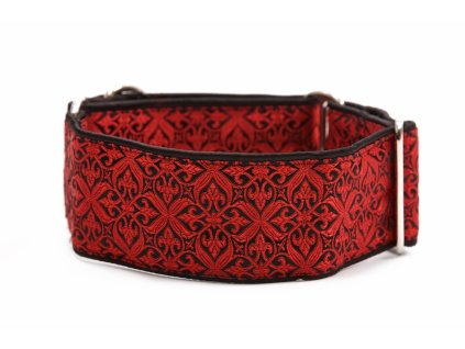 Obojky pro chrty - Red black aristocratic
